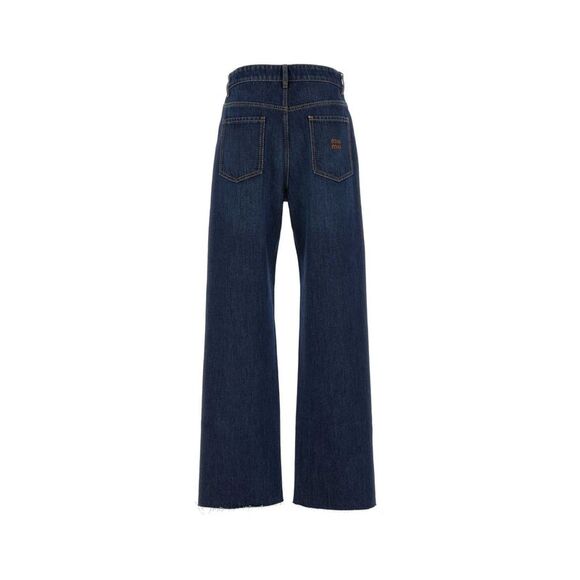 Miu Miu Women Denim Jeans - Picture 2 of 2